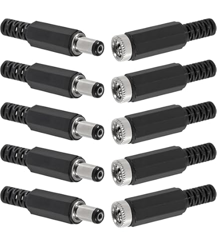 ★RUITEXUN DC 5.5x2.1mm オスはんだコネクタ RUITEXUN DC 5.5x2.1mm オスはんだコネクタ、DC 5.5mm - メルカリ